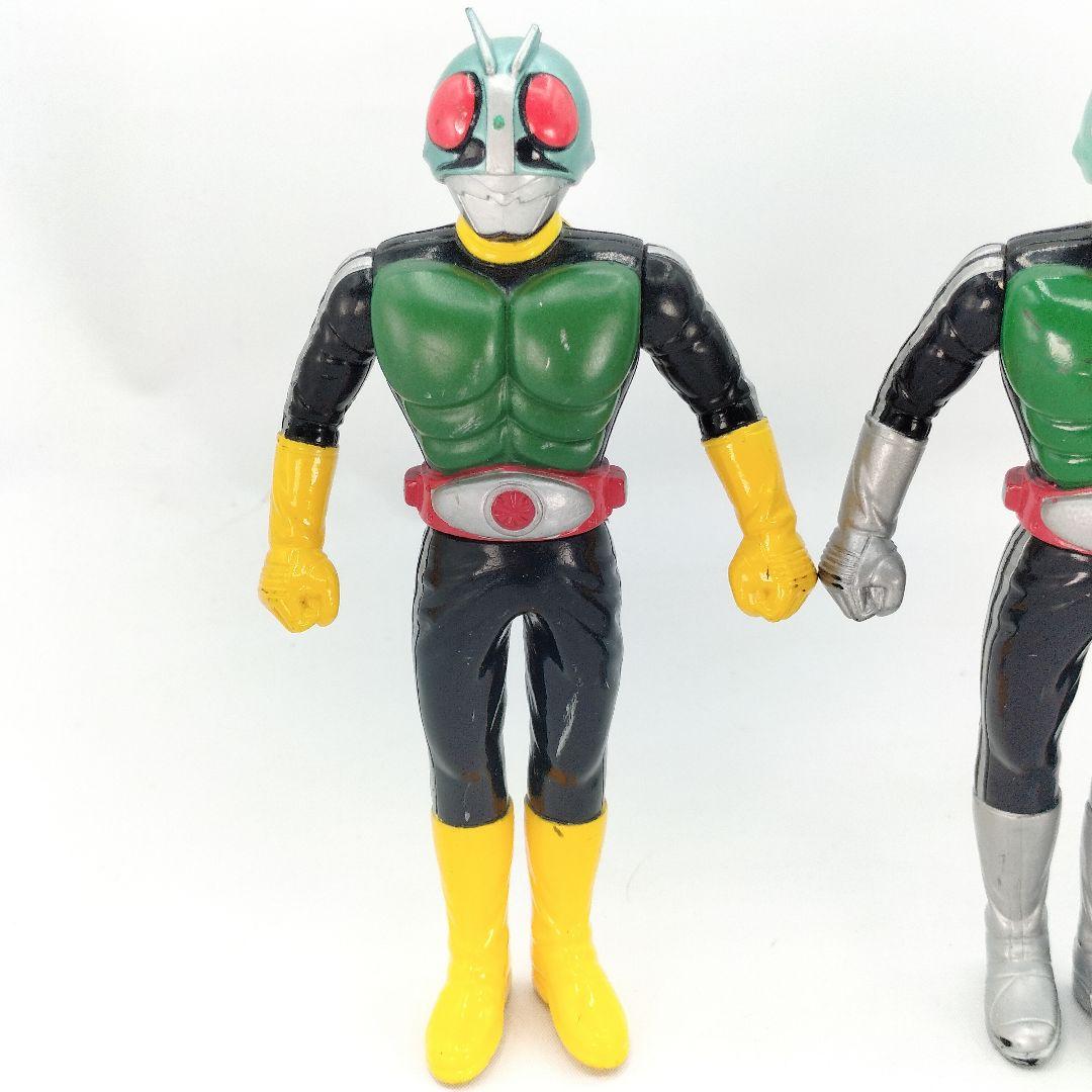 レトロ 仮面ライダー ソフビ ショッカーライダー 新1号 スカイライダー