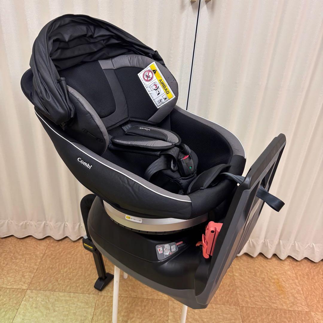 クリーニング済　☆綺麗☆　コンビ　クルムーヴ　エッグショック　ブラック