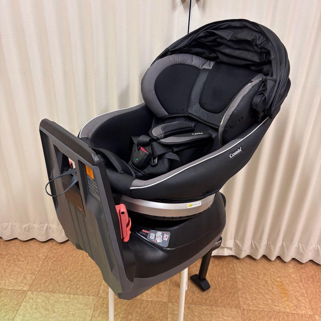 クリーニング済　☆綺麗☆　コンビ　クルムーヴ　エッグショック　ブラック