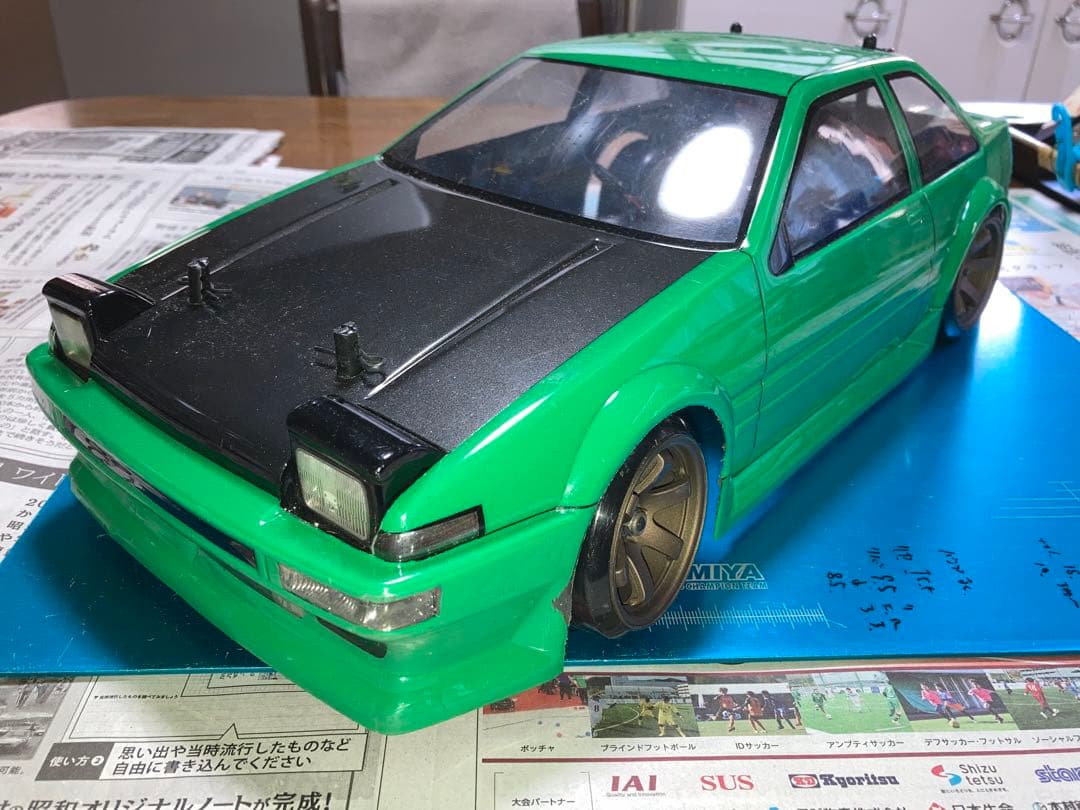 タミヤ TA05-VDFシャーシ ボディ+パーツ付