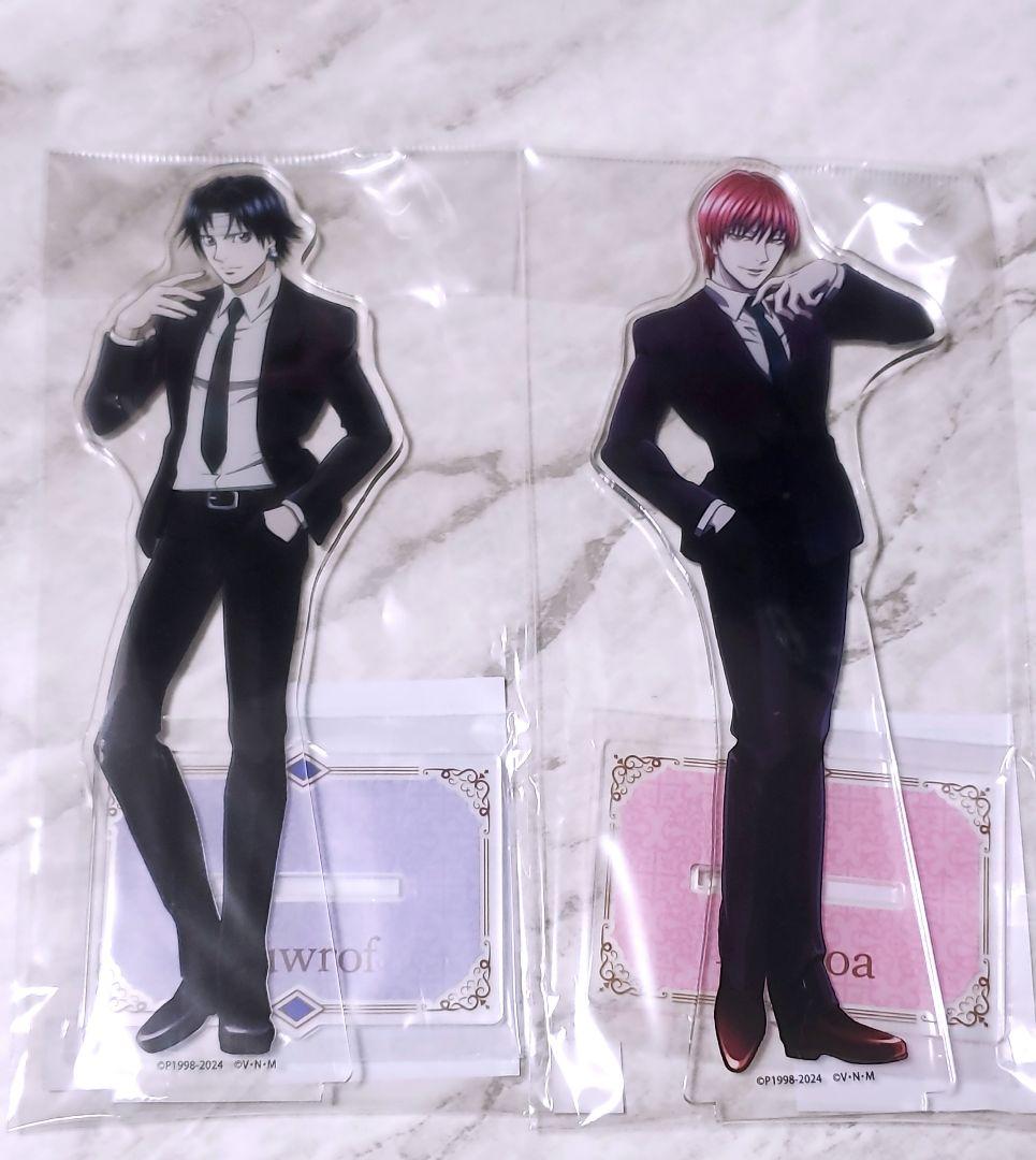 HUNTER×HUNTER デカアクリルスタンド ヒソカ クロロ スーツver.