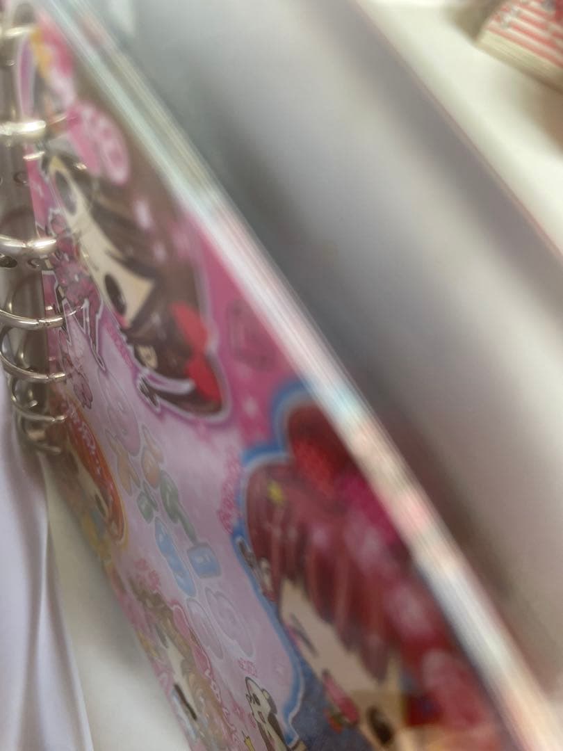 希少】シール帳 リングバインダー式 当時物 平成女児