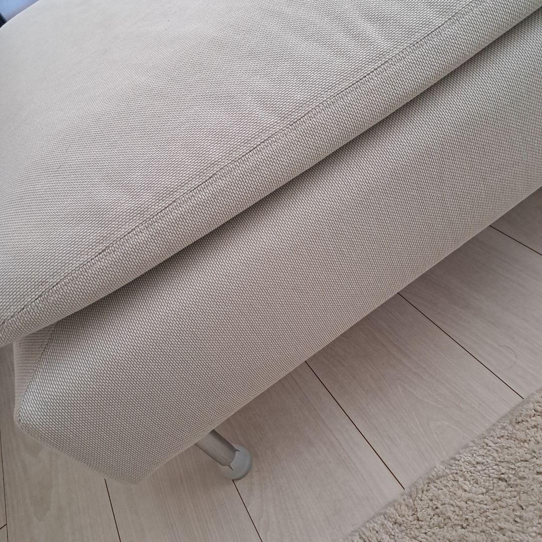 IKEA　ソーデルハムン　オットマン　ホワイトベージュ　超美品