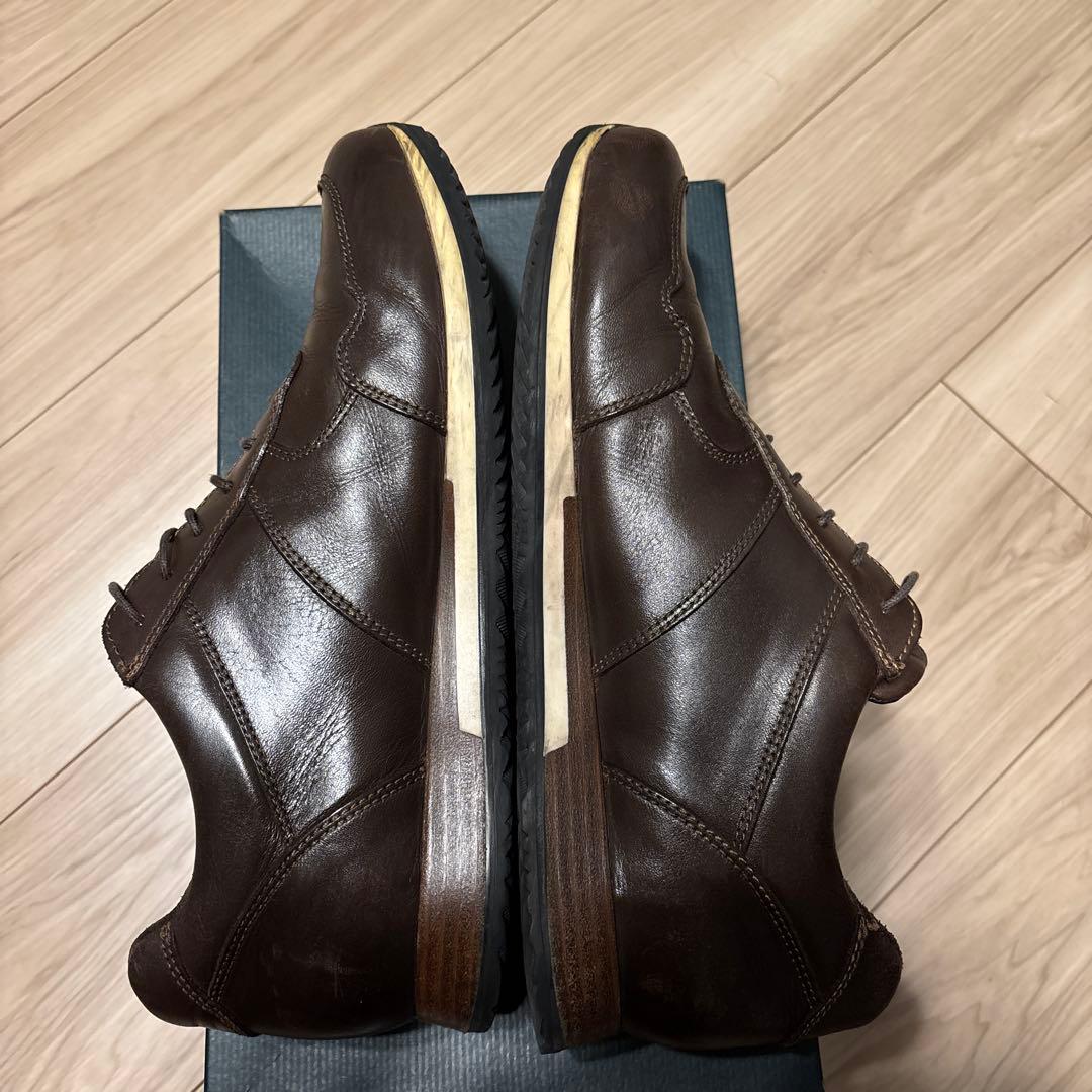 Paraboot JUEX パラブーツ　ブラウン レザー スニーカー