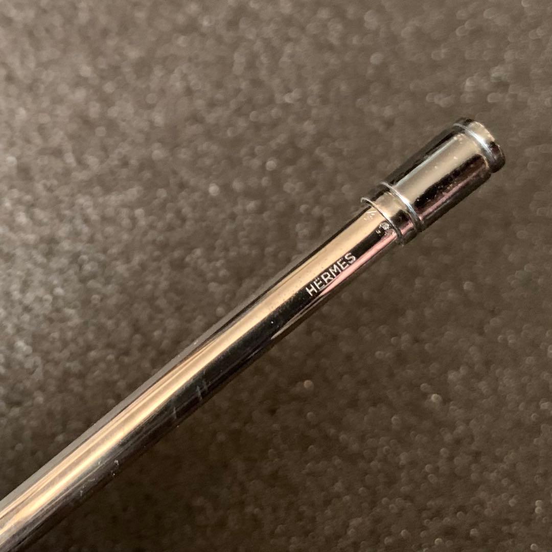 HERMES エルメス ボールペン シルバー 手帳用 - メルカリ