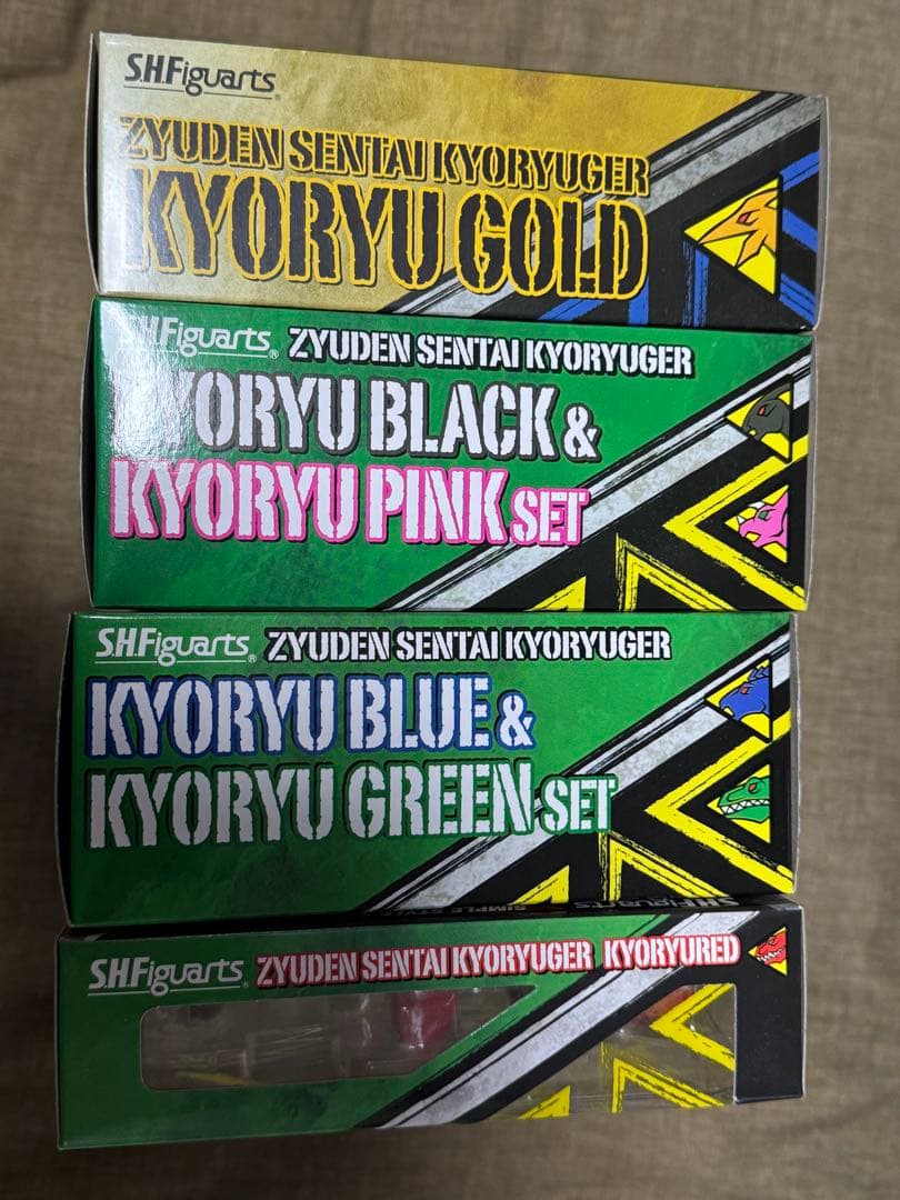 s.h.figuarts キョウリュウジャー　セット