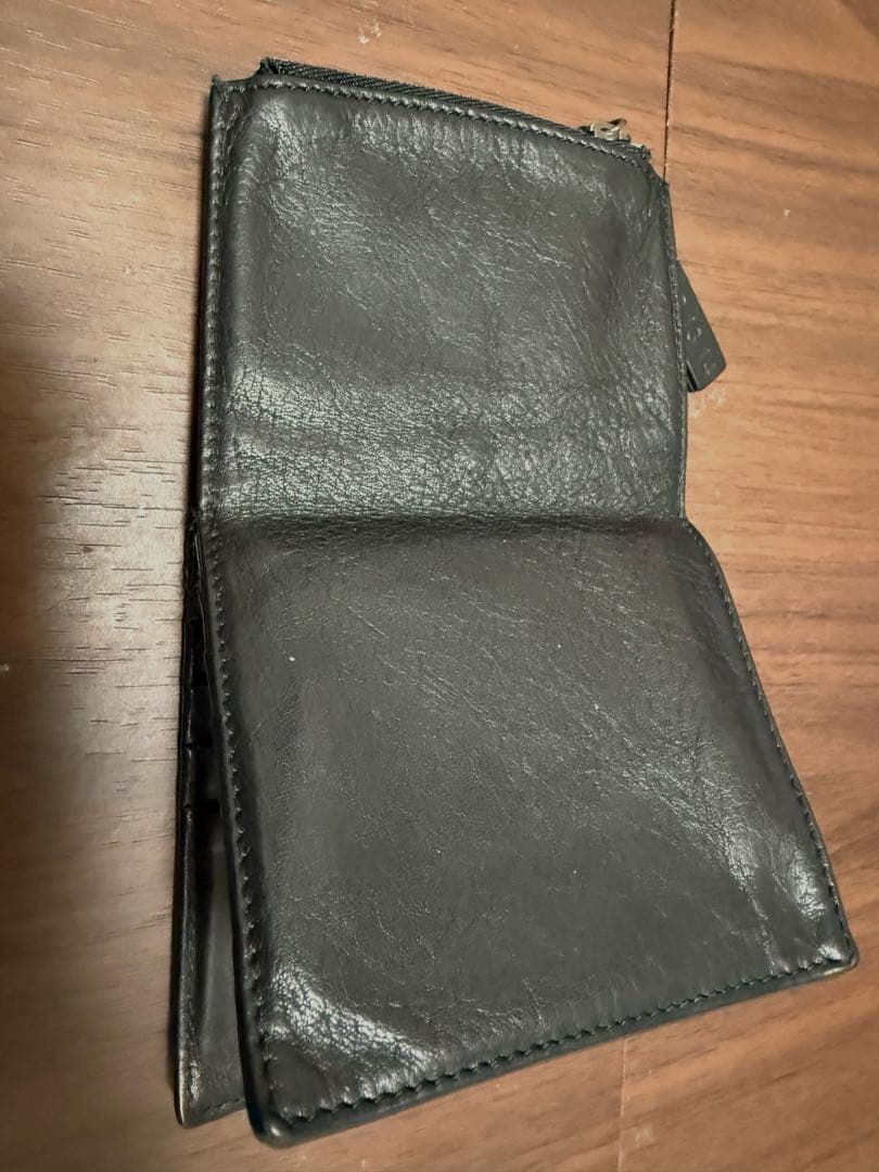 値下げ‼️Maison Margiela フォールデッドレザーウォレット　二つ折り