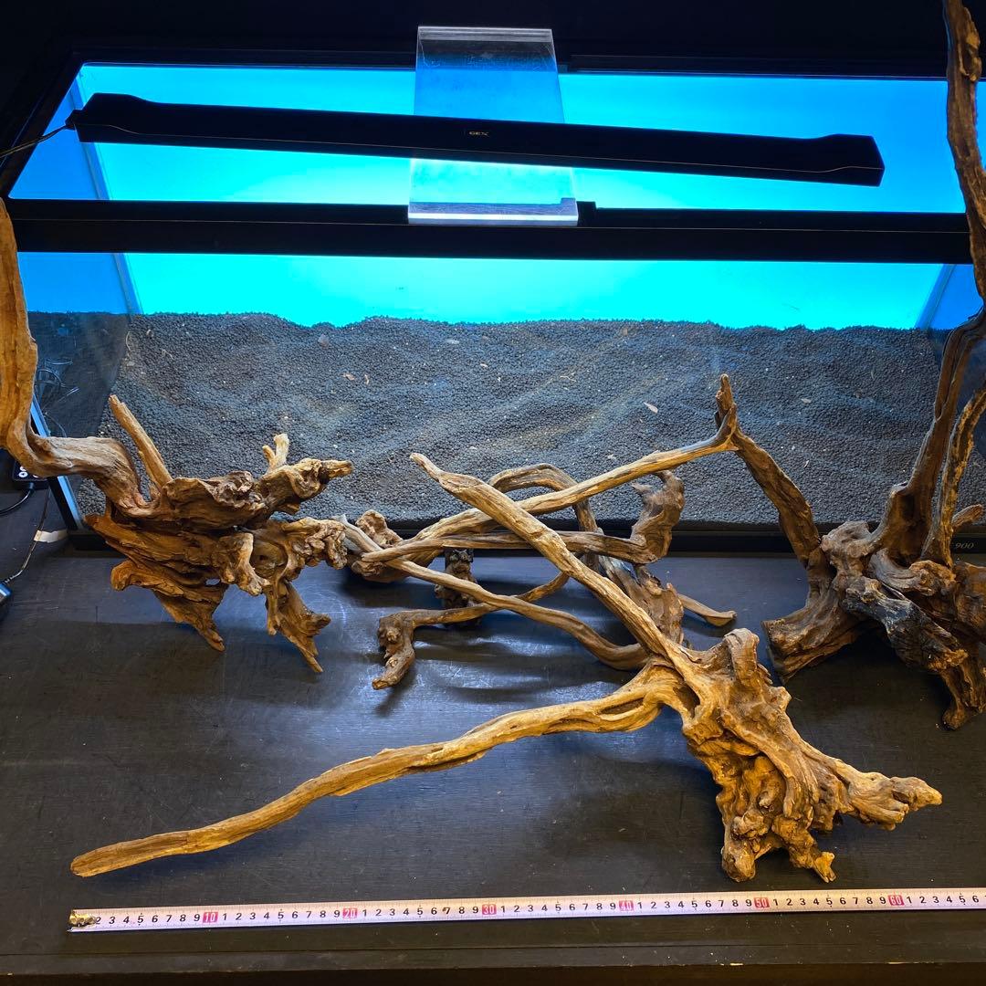 MSRW-6620 天然流木レイアウトセット スリムウッド アクアリウム