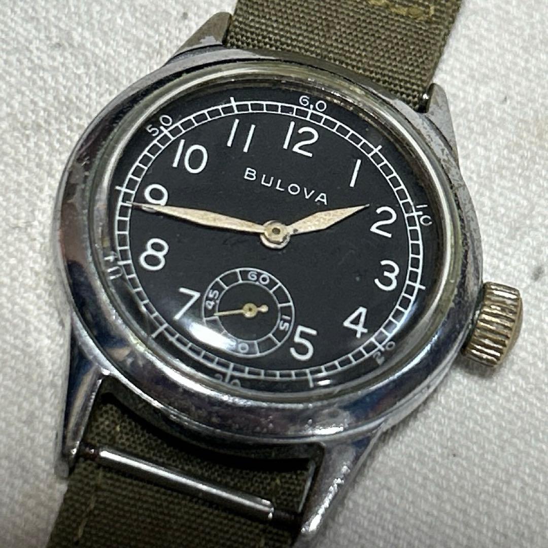 bulova US ミリタリー ウォッチ WW2 40年代 ORD DEPT