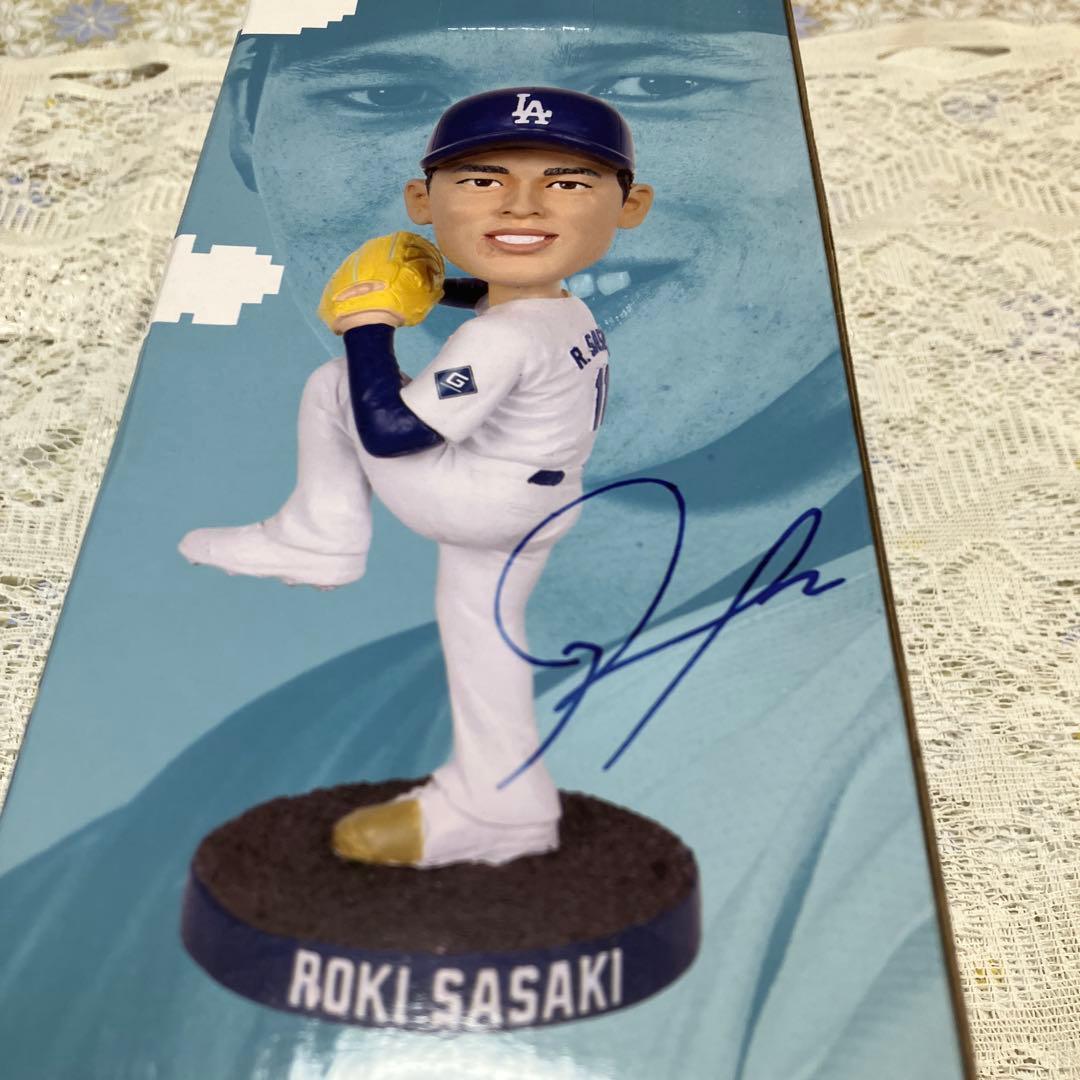 お値下げ ドジャーススタジアム限定 朗希ボブルヘッド｜8/4 佐々木朗希