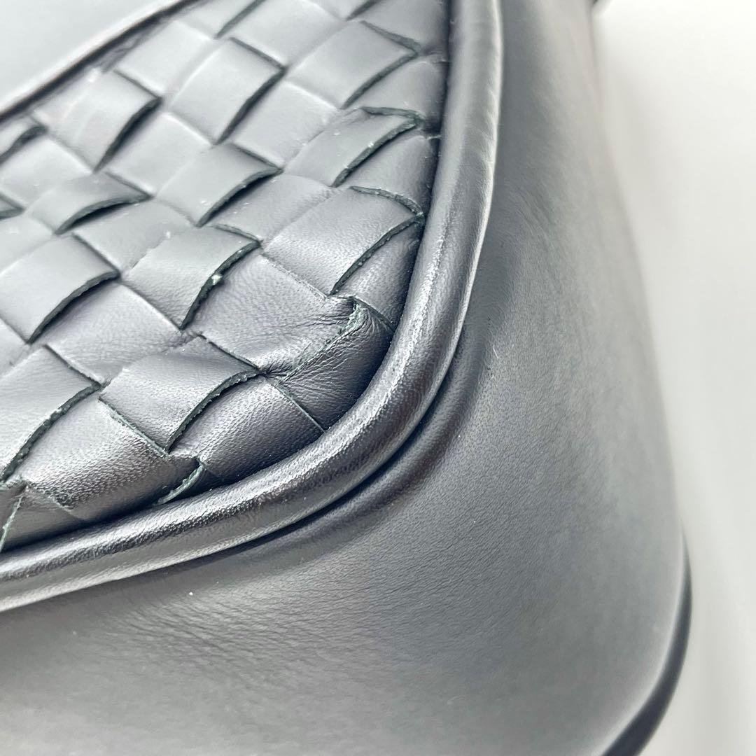 専用！　ボッテガヴェネタ　2way ビジネスバッグ　レザー　イントレチャート　黒