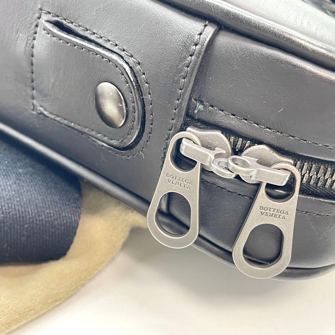 専用！　ボッテガヴェネタ　2way ビジネスバッグ　レザー　イントレチャート　黒