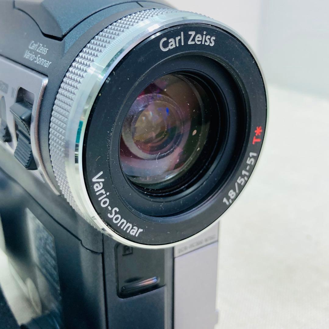 通電確認済 SONY 箱有 ソニー ビデオカメラ DCR-PC300 て10