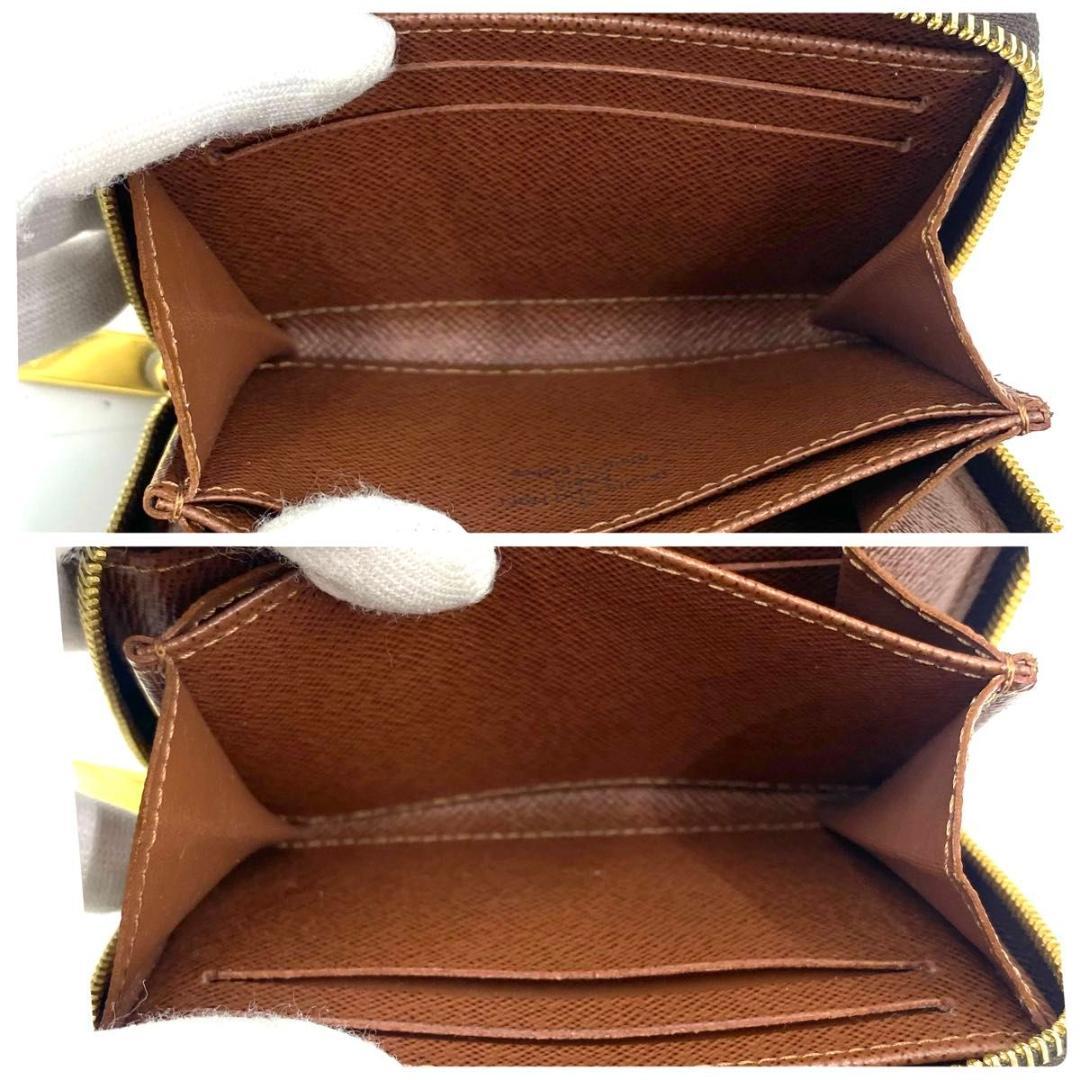 ルイ ヴィトン◎パース モノグラム ラウンドファスナー ブラウン 小銭入れ