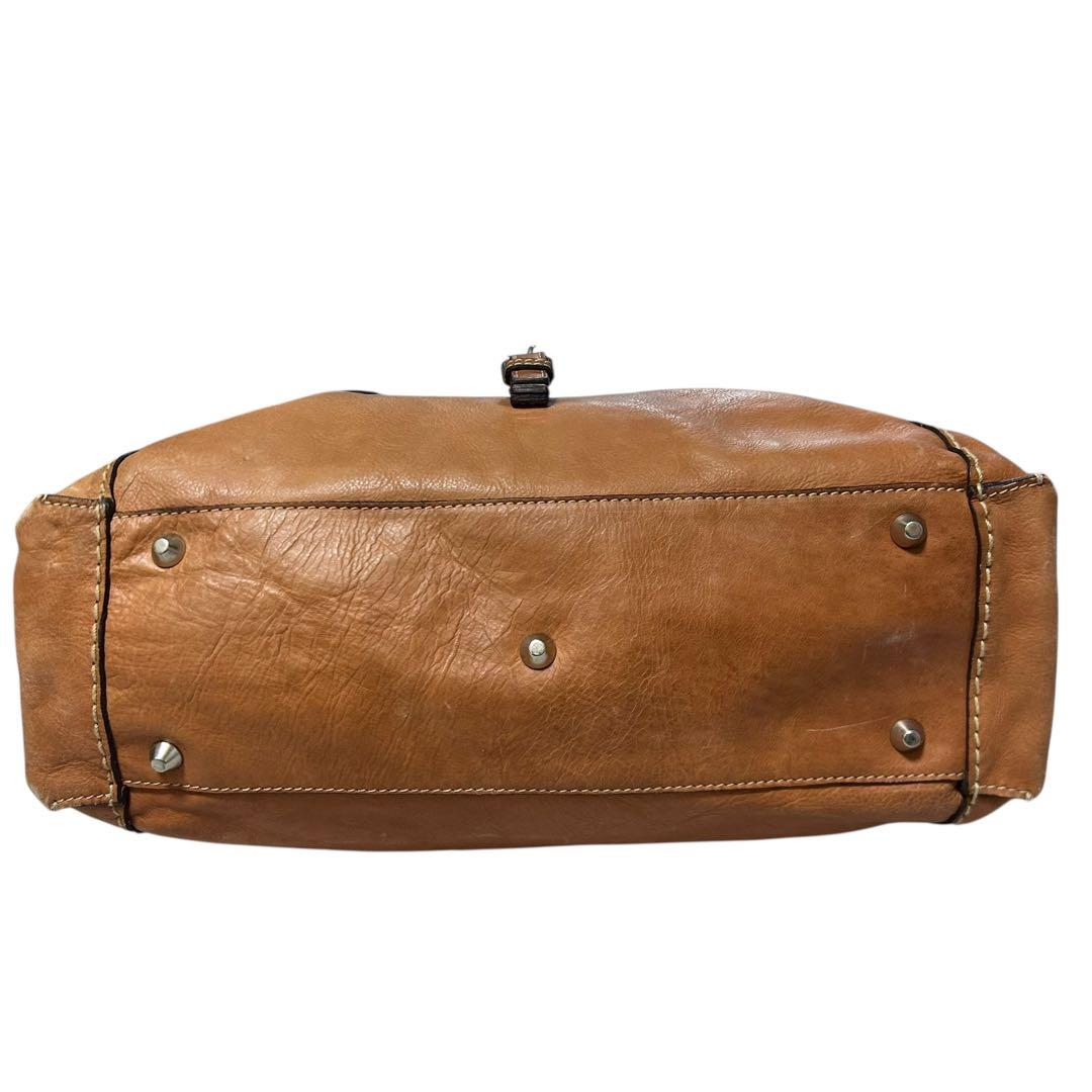 GOODY JAPAN専用　Chloe ハンドバッグ　レザー　ブラウン