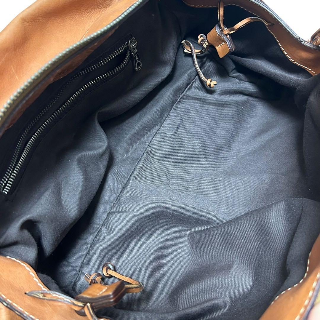 GOODY JAPAN専用　Chloe ハンドバッグ　レザー　ブラウン