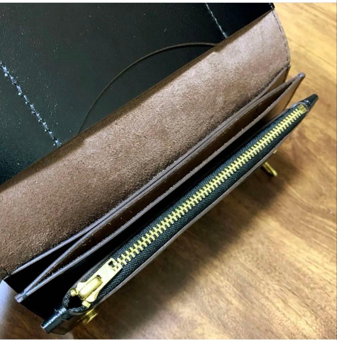 トラッカーウォレット　ホースハイド　ロング　handmade CLA001