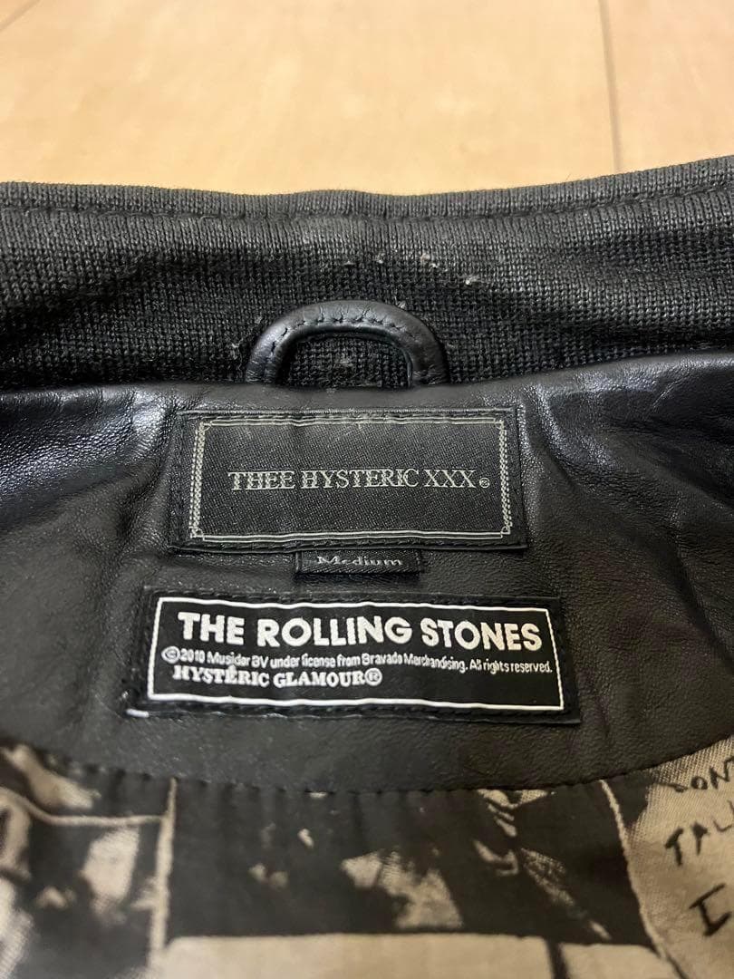 HYSTERIC GLAMOUR レザージャケット ローリングストーンズ - メルカリ