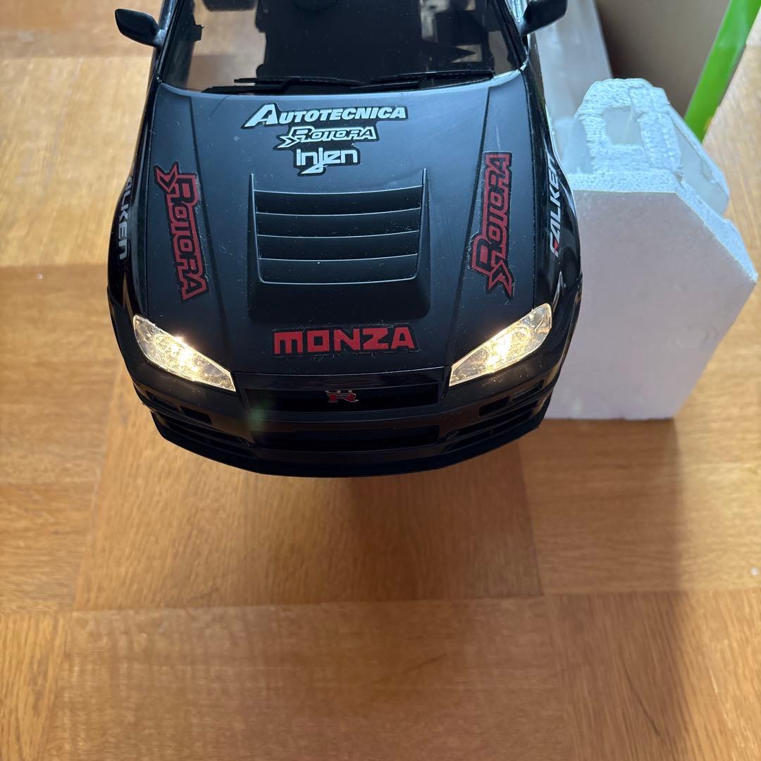 ニッコー NIKKO 1/10 スカイライン R34 GTR ラジコン