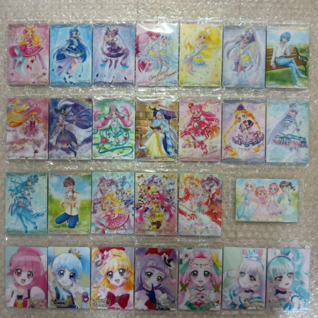 プリキュアカードウエハース11 全27種フルコンプ Pプリキュアカード