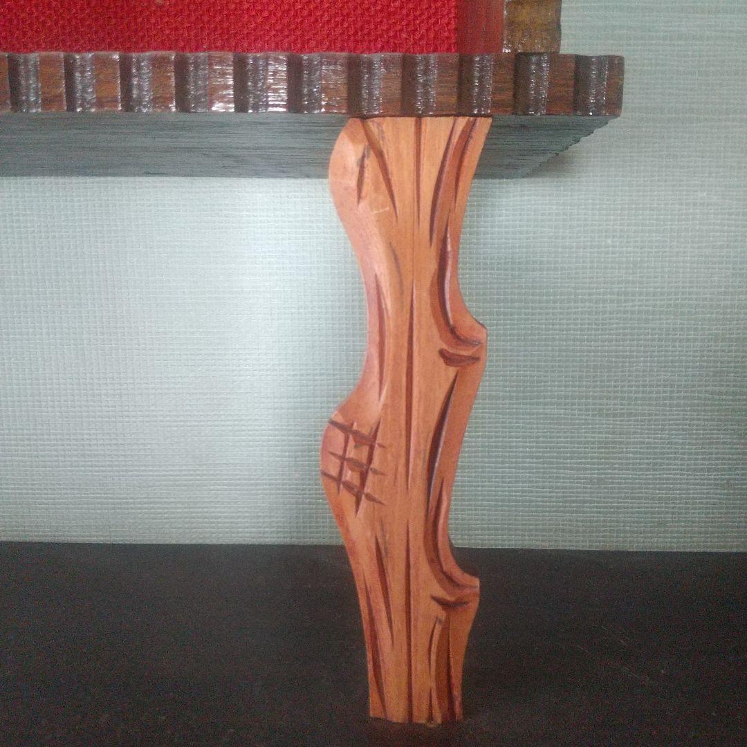 月末限定再値下げ！たのめる便【古道具】木製ガラスキャビネット