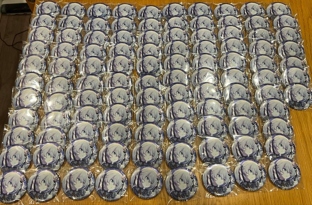 プロセカ 初音ミク ニーゴミク 2A グリッター缶バッジ まとめ売り　ニゴミク
