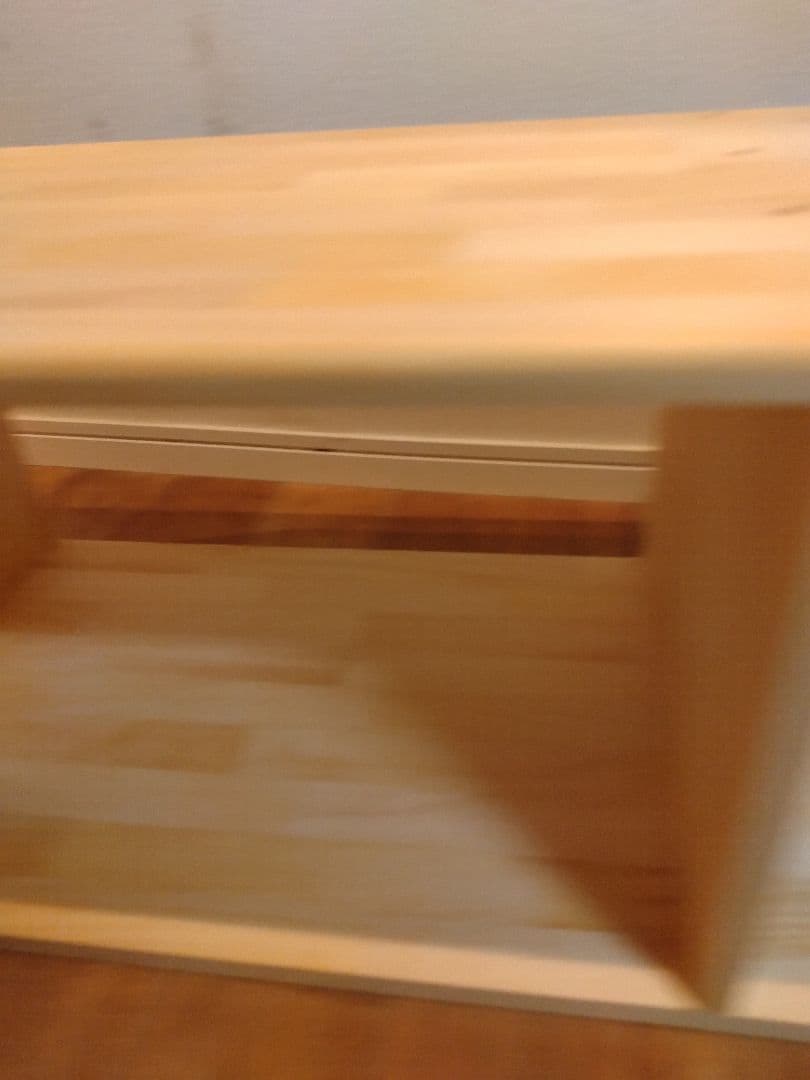 木製 ハンドメイド オーダー 日の字型 ベンチ 棚 シェルフ ラック 水槽台