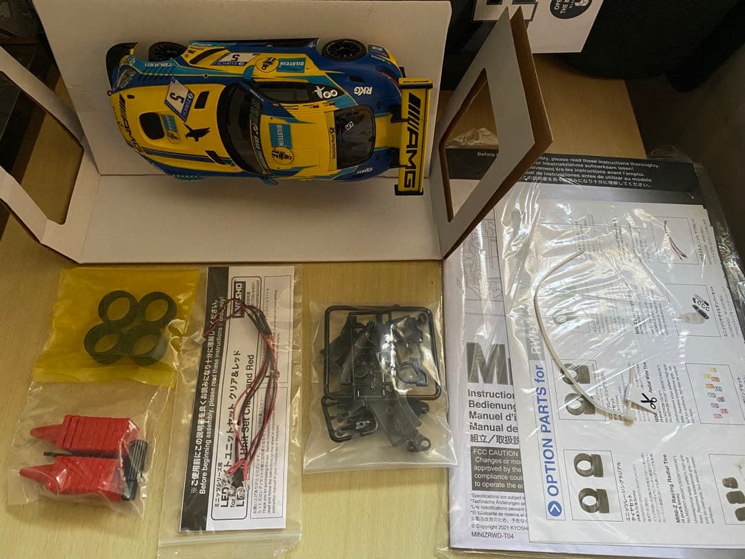 京商 ミニッツ RWD ボディ LEDライトユニット付 すぐに遊べます！