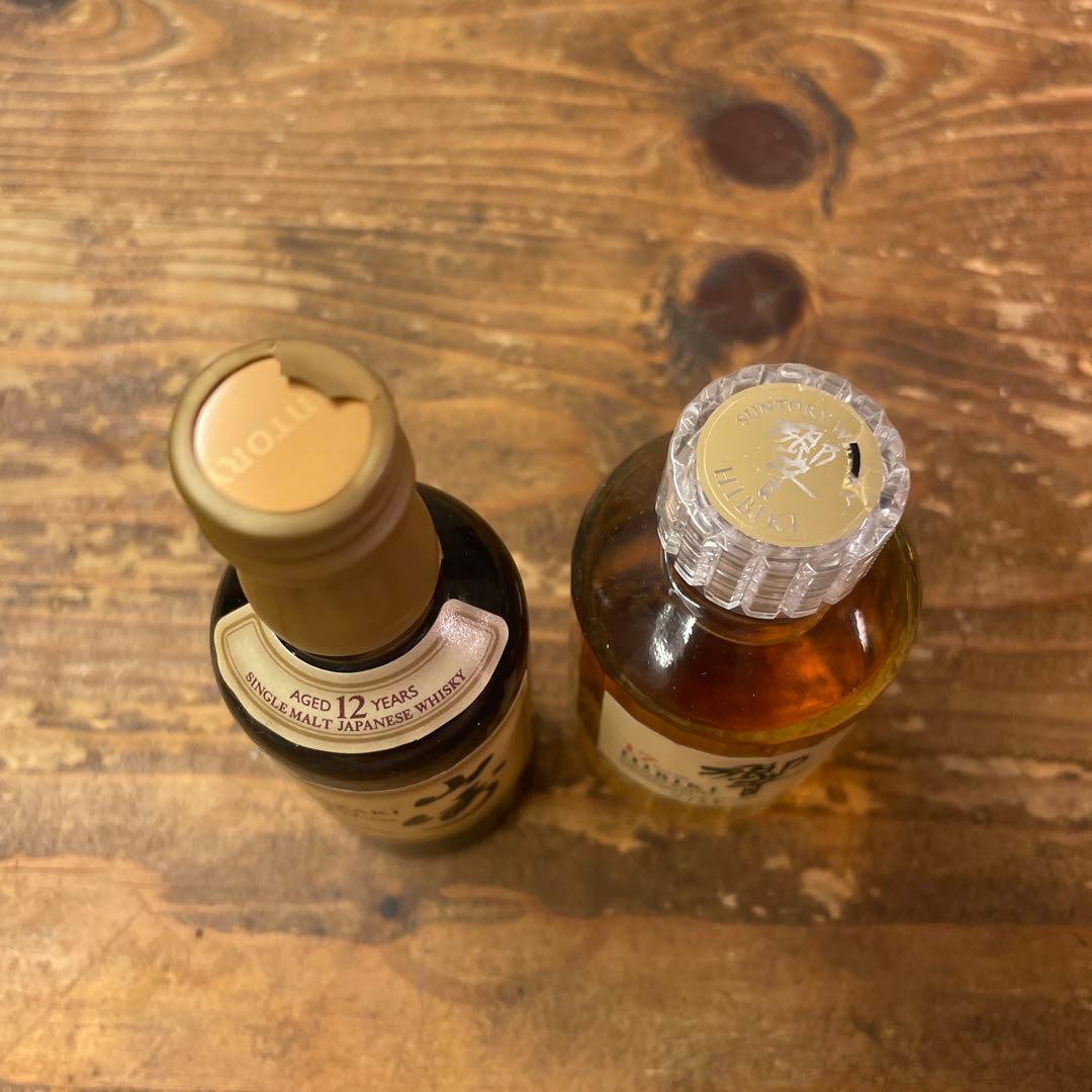 山崎12年 & 響17年 ミニボトルセット - メルカリ
