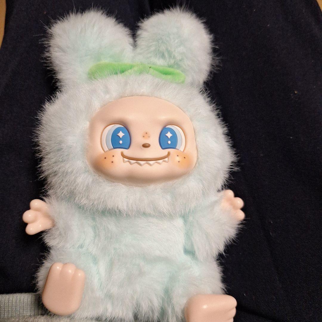 Lulaa ルララ うさぎ ぬいぐるみ キーホルダー 兎子乐园 水色 - メルカリ