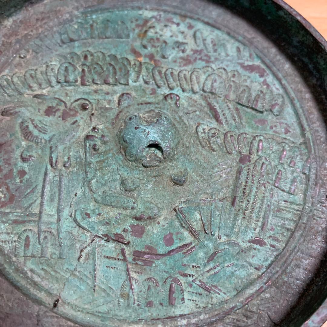 古代の鏡　　白銅鏡　　飛鳥時代