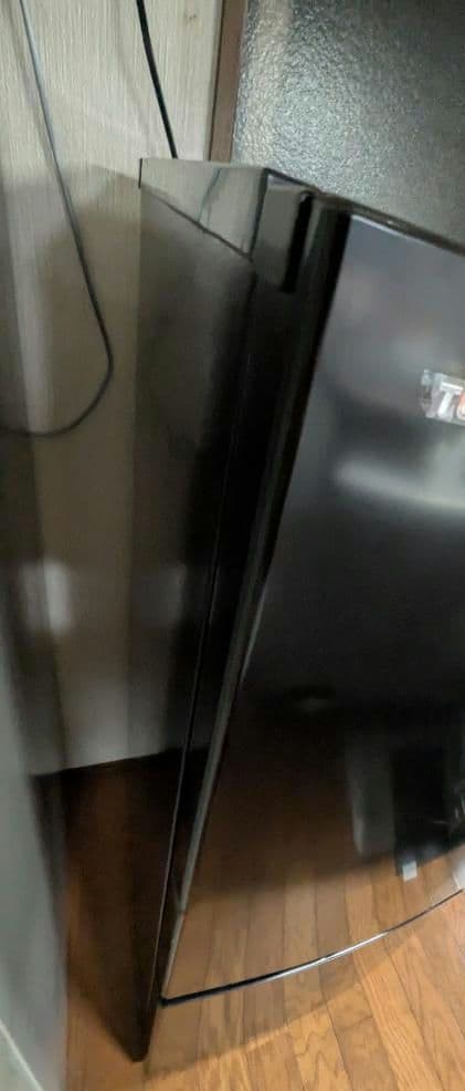 【2021年製】東芝 冷蔵庫 153L GR-T15BS(K) ブラッ