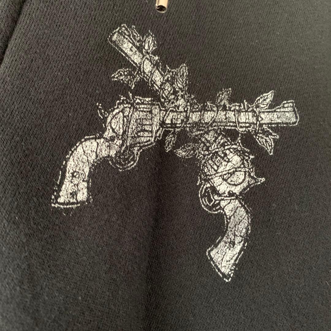 roarguns×GUNS N' ROSES ブラックパーカー