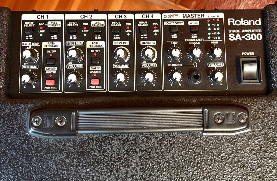 【動作確認済】Roland ステージアンプ SA-300/SA-300W セット