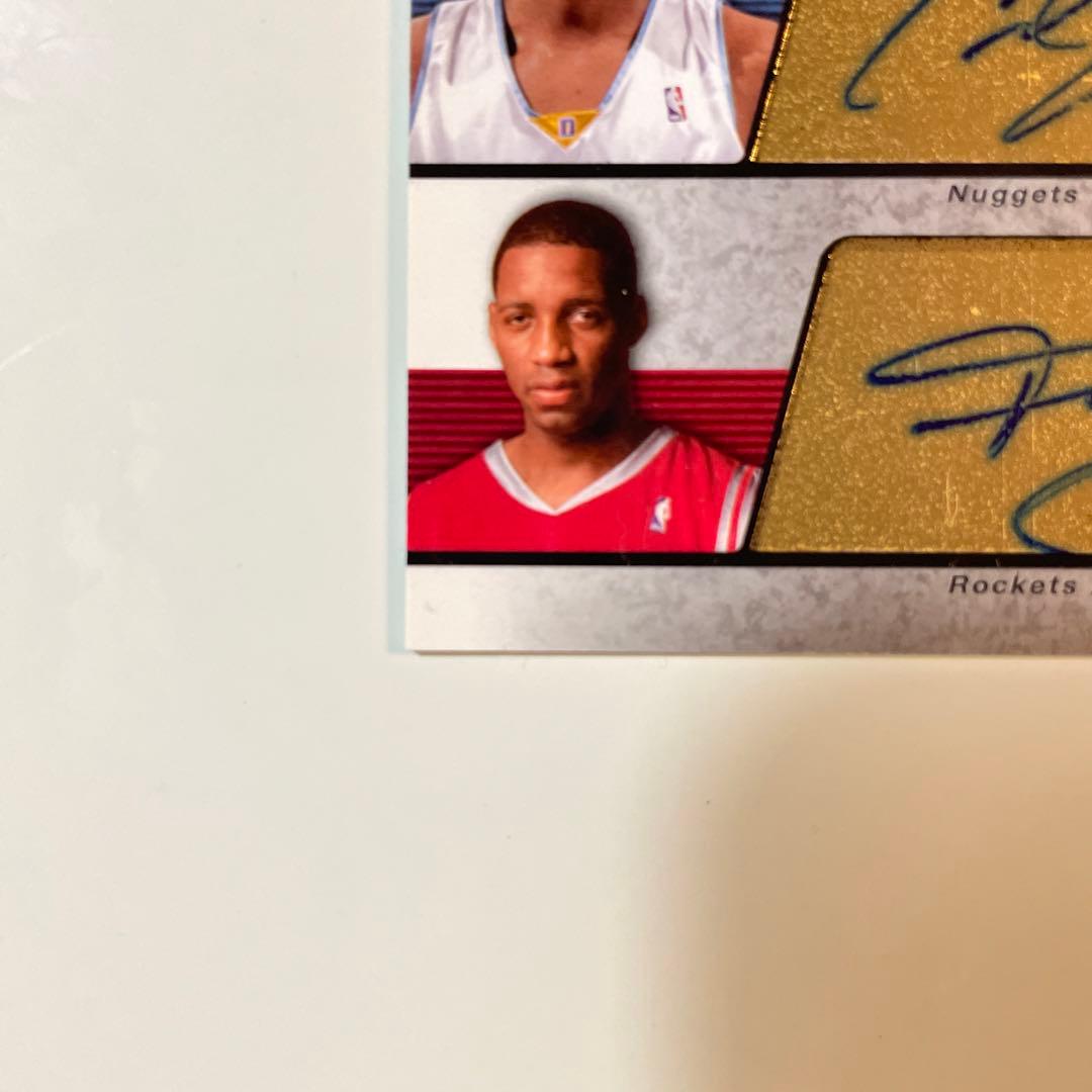 Tracy Mcgrady&Carmelo Anthony ダブルサインカード