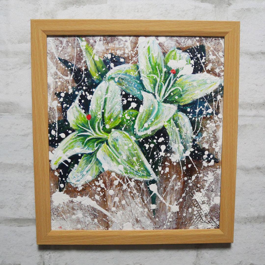 松尾京子、MOON LIGHT、希少な画集より、新品高級額、額装付