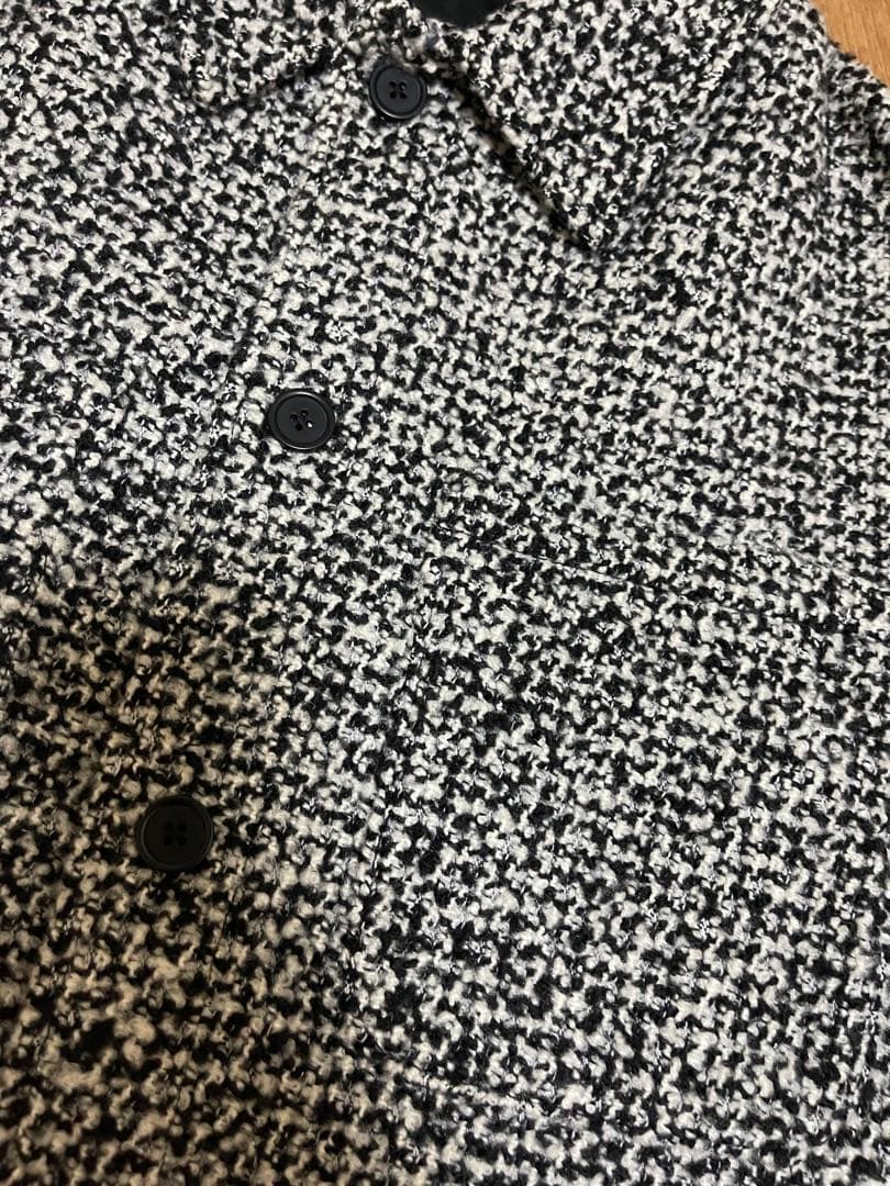 ZARA ザラ ポケット付きテクスチャードシャツジャケット 完売品　L