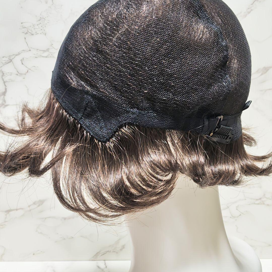 美品 ジュリアオージェALL WIG プリズムショートM ナチュラルブラウン