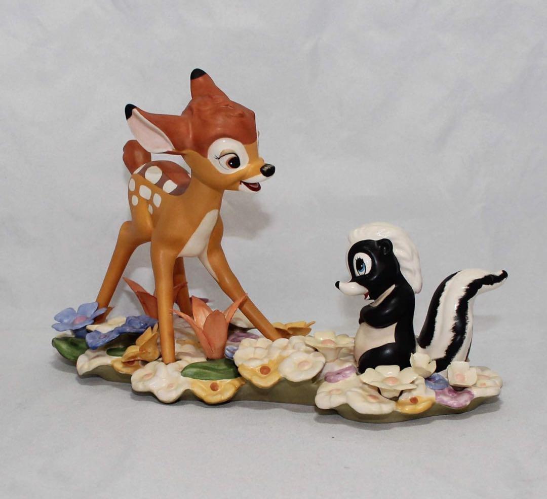 希少！廃盤！WDCC フラワー ディズニーバンビ