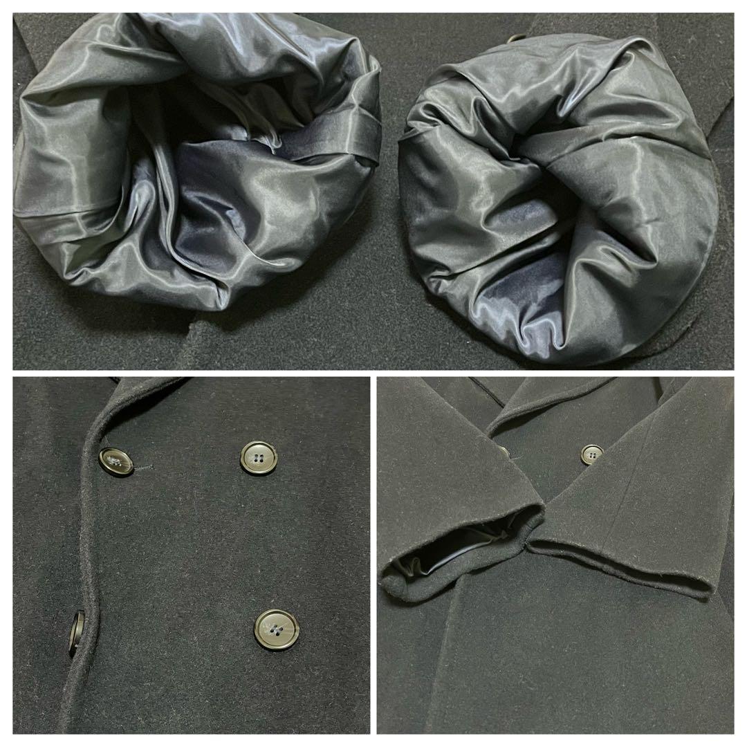 ジャーナルスタンダード ロングチェスターコート PONTETORTO 比翼 黒