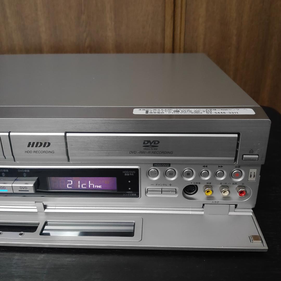 SONY　RDR-VH80　ソニー　HDD搭載VHSビデオ一体型DVDレコーダー