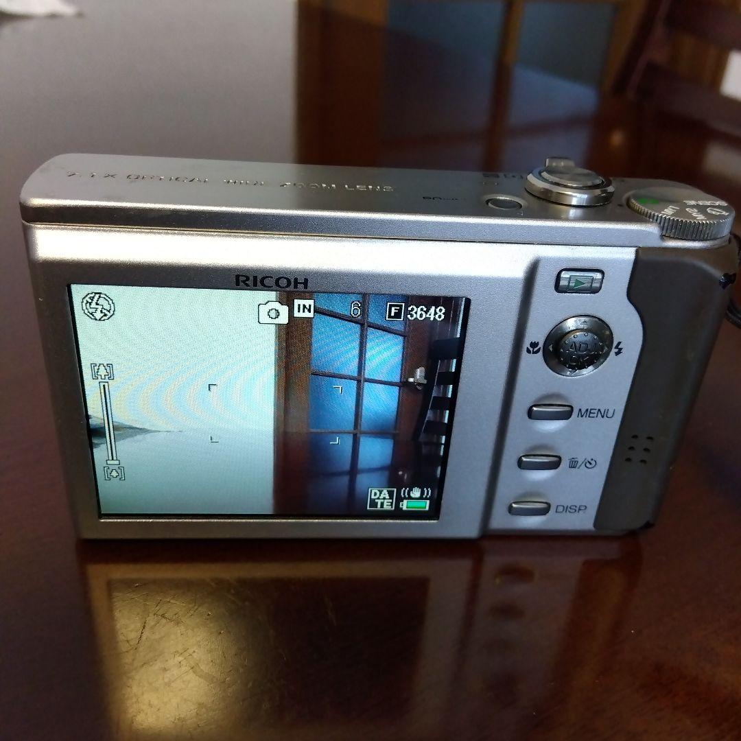【動作品】RICOH リコー コンパクトデジタルカメラ R8　メモリーカード付き