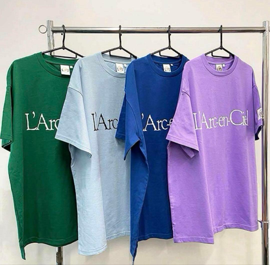 L'Arc〜en〜Ciel【FC限定】BIG 旧ロゴ Tシャツ ラルク パープル