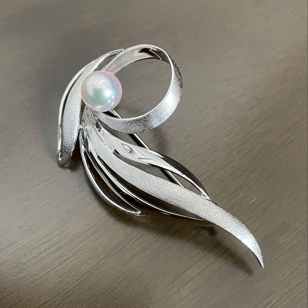 タサキ ブローチ あこや真珠 本真珠 入学式 卒業式 TASAKI ブランド