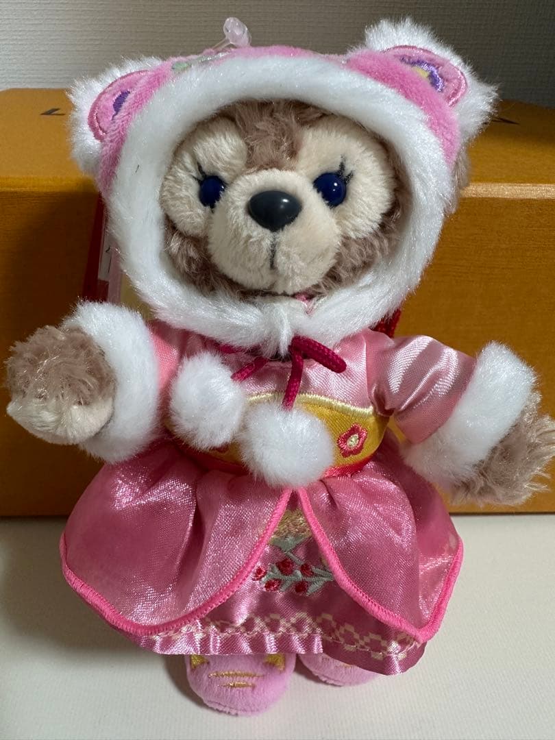 2022年上海ディズニー新春限定ダッフィー&シェリーメイ ぬいぐるみ