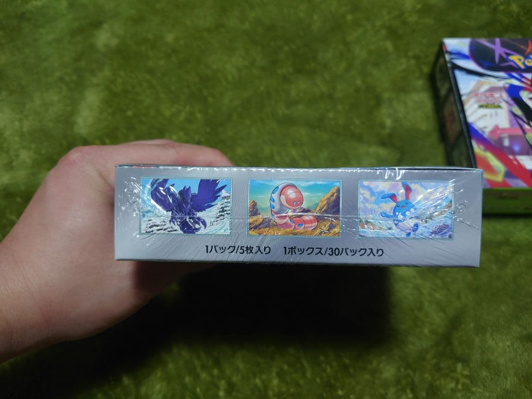 ポケモンカードゲーム スノーハザードシュリンク有・ムニキスゼロシュリンク無