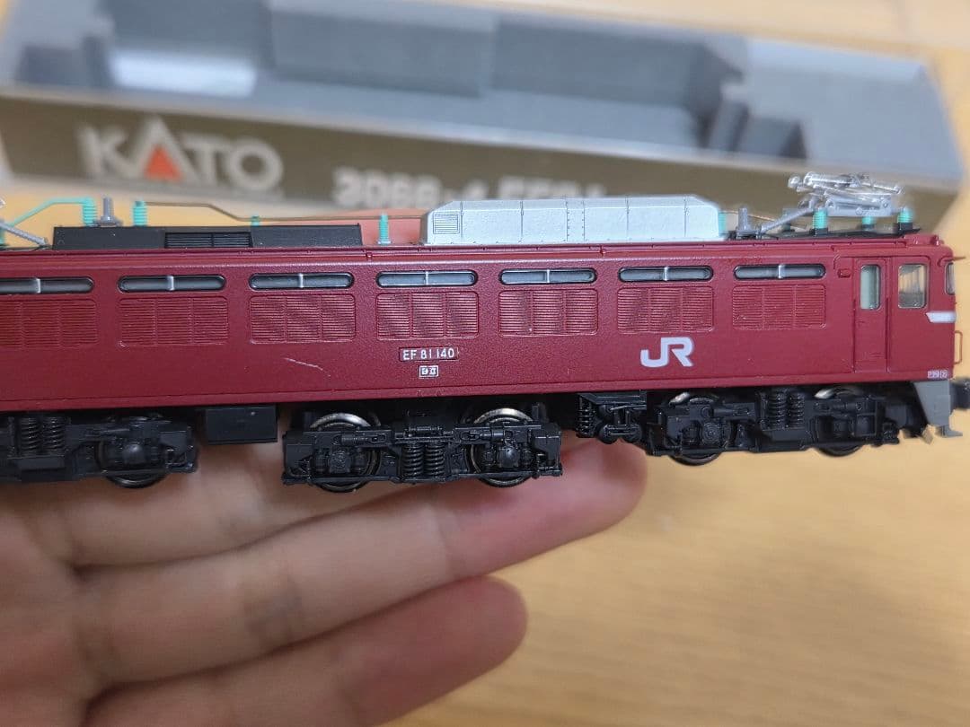 KATO 3006-4 EF81 JR東日本 双方連結器付き