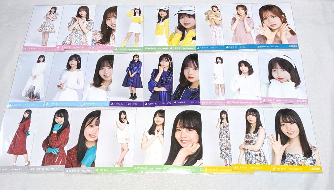 乃木坂46佐藤璃果　生写真　６５枚