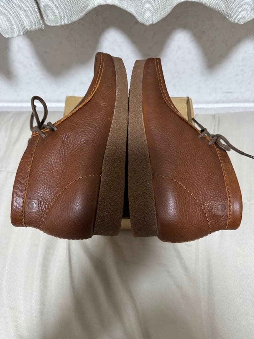 【新品未使用】クラークス シェイカーブーツ ブラウンレザー