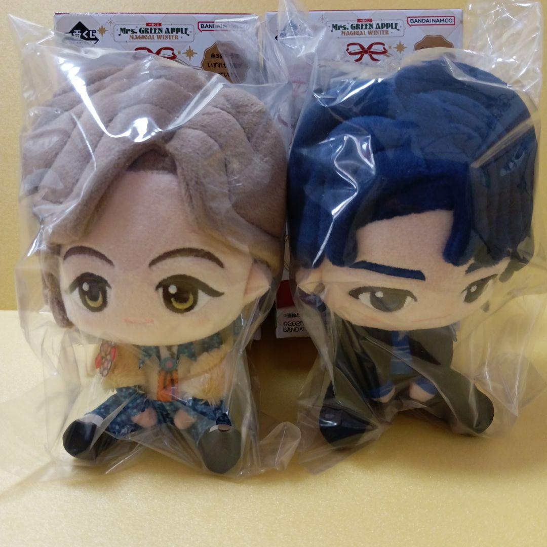 一番くじ Mrs.GREENAPPLE A賞 藤澤涼架 若井滉斗 - メルカリ